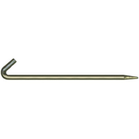 Pioneer Tool & Forge Pioneer Tool & Forge 2518B 0.62 x 18 in. Bare Hooked Canopy Tent Stake; Pack Of 25 777026